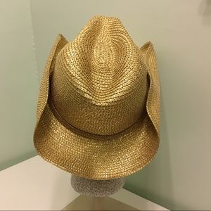 Sold- Gold Cowgirl Hat